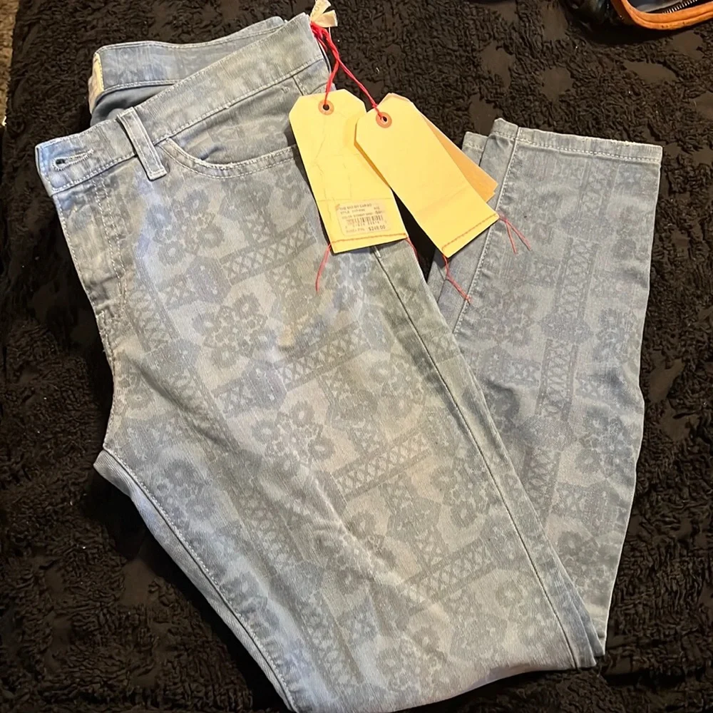 Current/Elliott | Combat Skinny Cargo Jeans - Picture 1 of 5